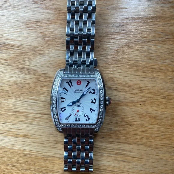 Michele | Accessories | Michele Watch With Diamonds Large 